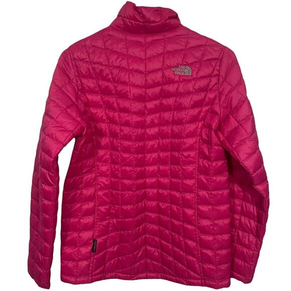 The North Face Thermoball Pink Puffer Winter Jacket - Picture 2 of 3